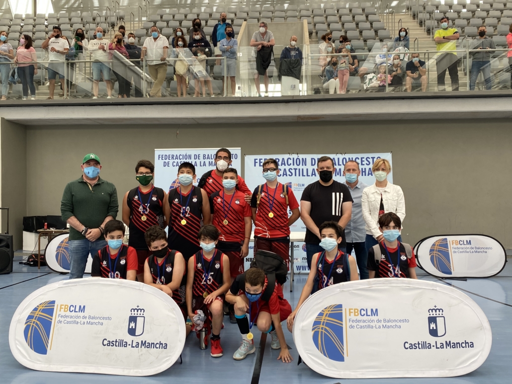 CB Sonseca se proclamó campeón en la final del Circuito Alevín Masculino de Baloncesto que se jugó en el Vicente Paniagua