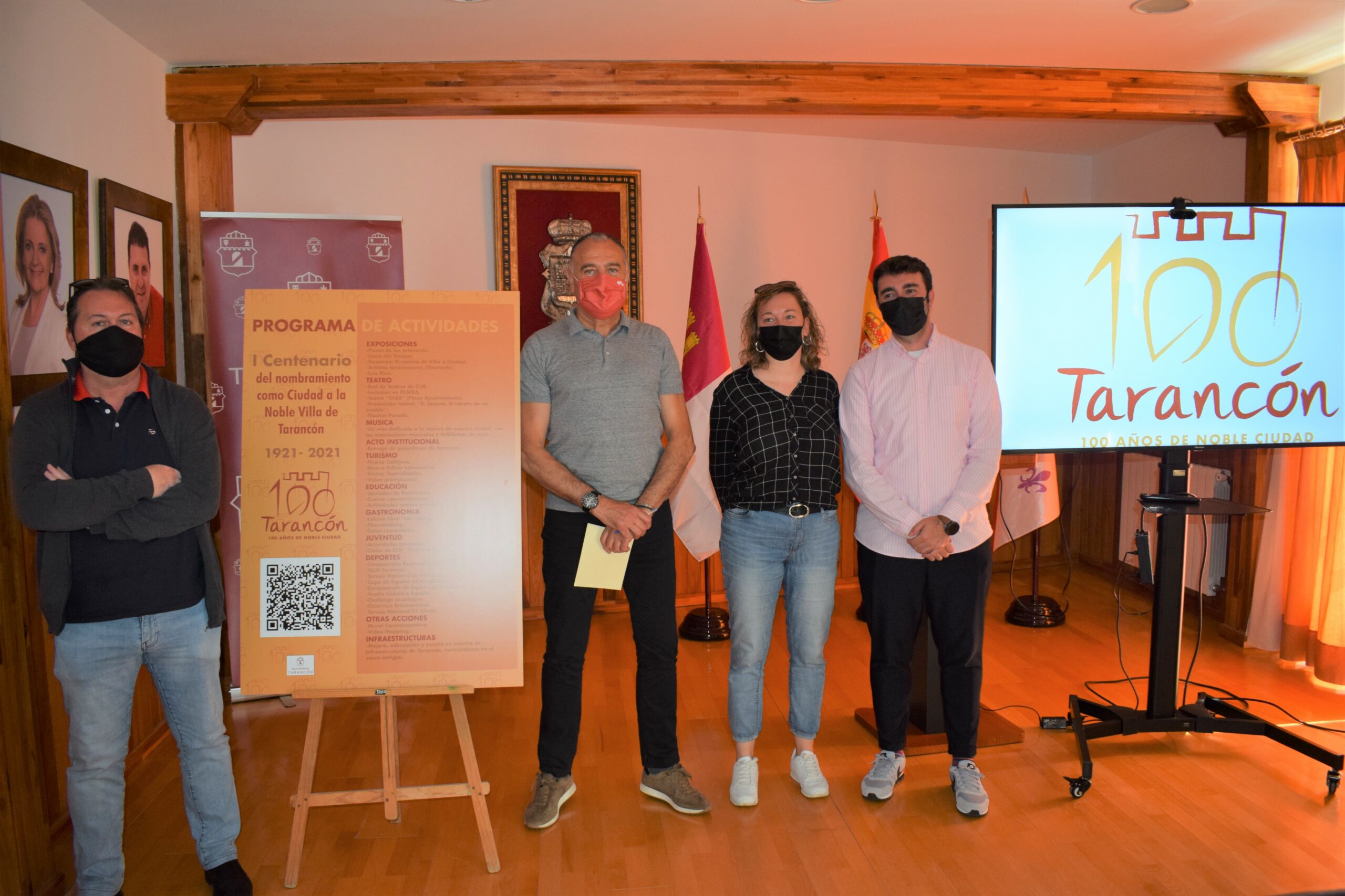 Seis medallas de honor y dos diplomas con insignia dorada se entregarán en el acto institucional con motivo del centenario