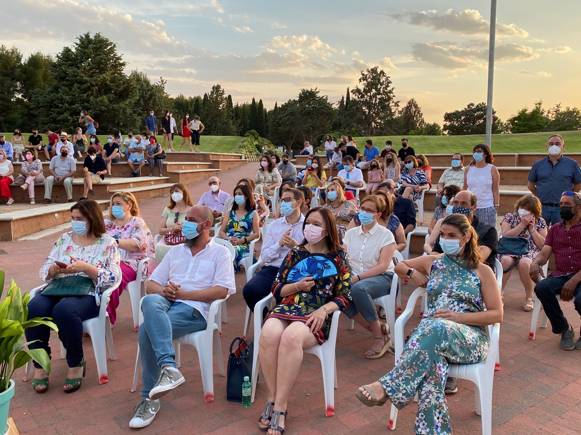 El IES María Zambrano celebra su acto de graduación en el parque Alces, en el auditorio Pedro Zerolo