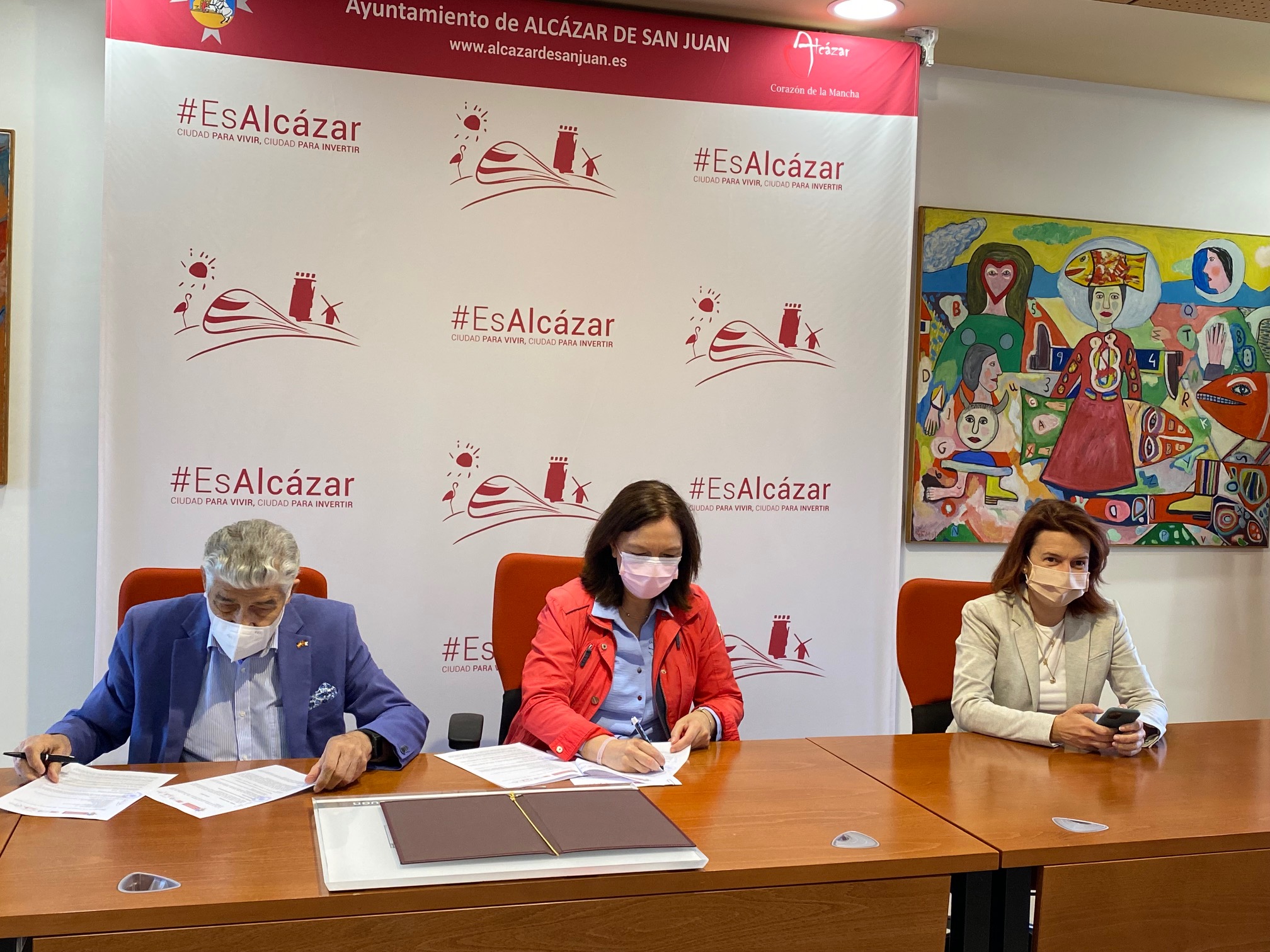 El ayuntamiento de Alcázar renueva su convenio con AFAS para el Centro Frida Kahlo