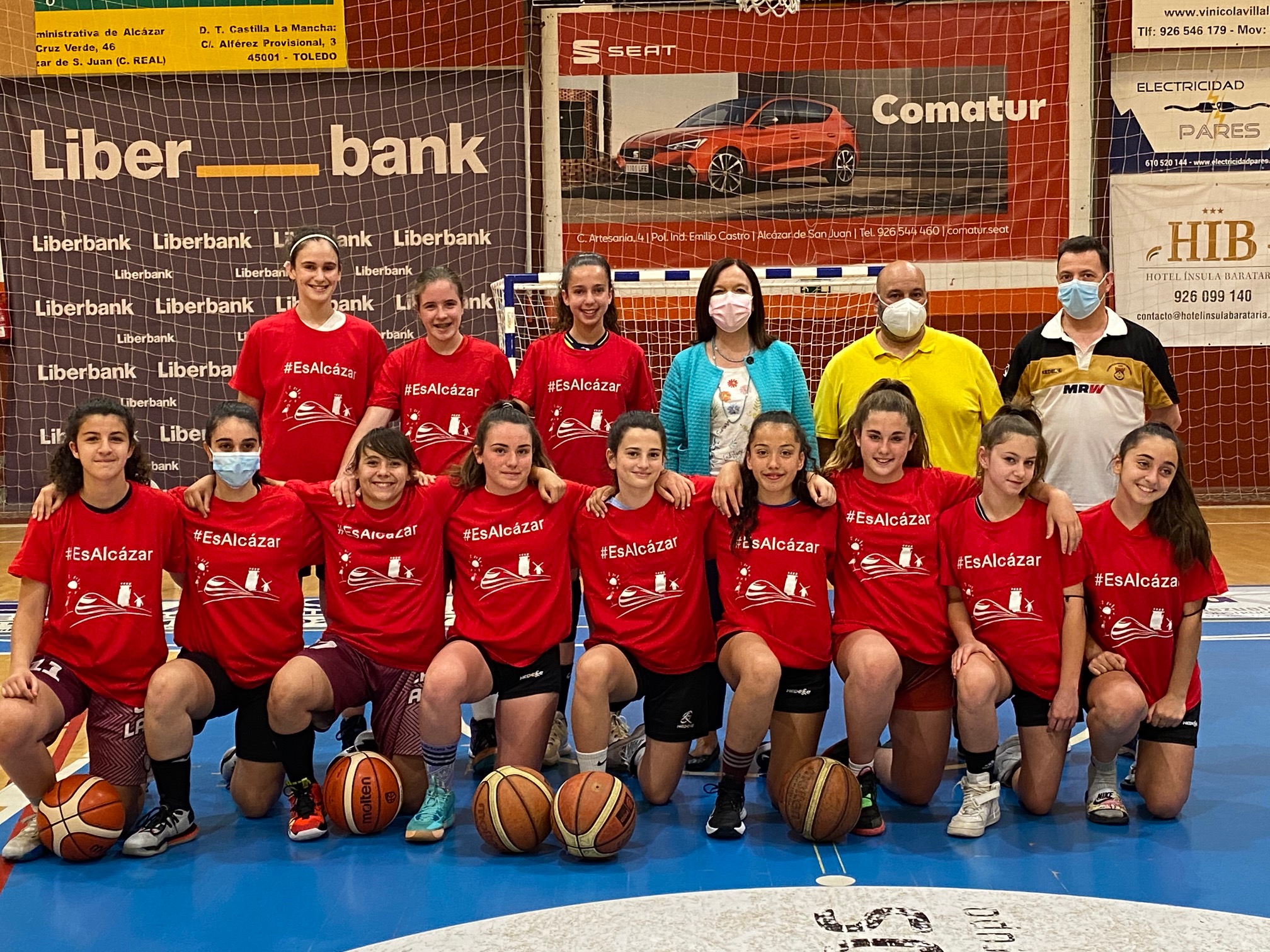 El equipo infantil femenino de baloncesto Grupo 76- Alkasar jugará el Campeonato de España en Galicia durante el fin de semana