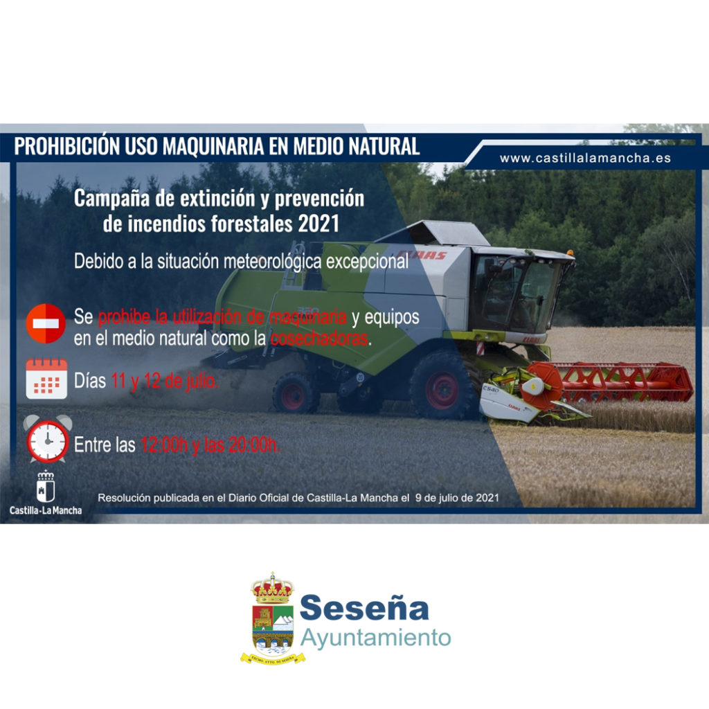 AVISO DE ALTAS TEMPERATURAS PARA LOS PRÓXIMOS DÍAS – Ayuntamiento de Seseña