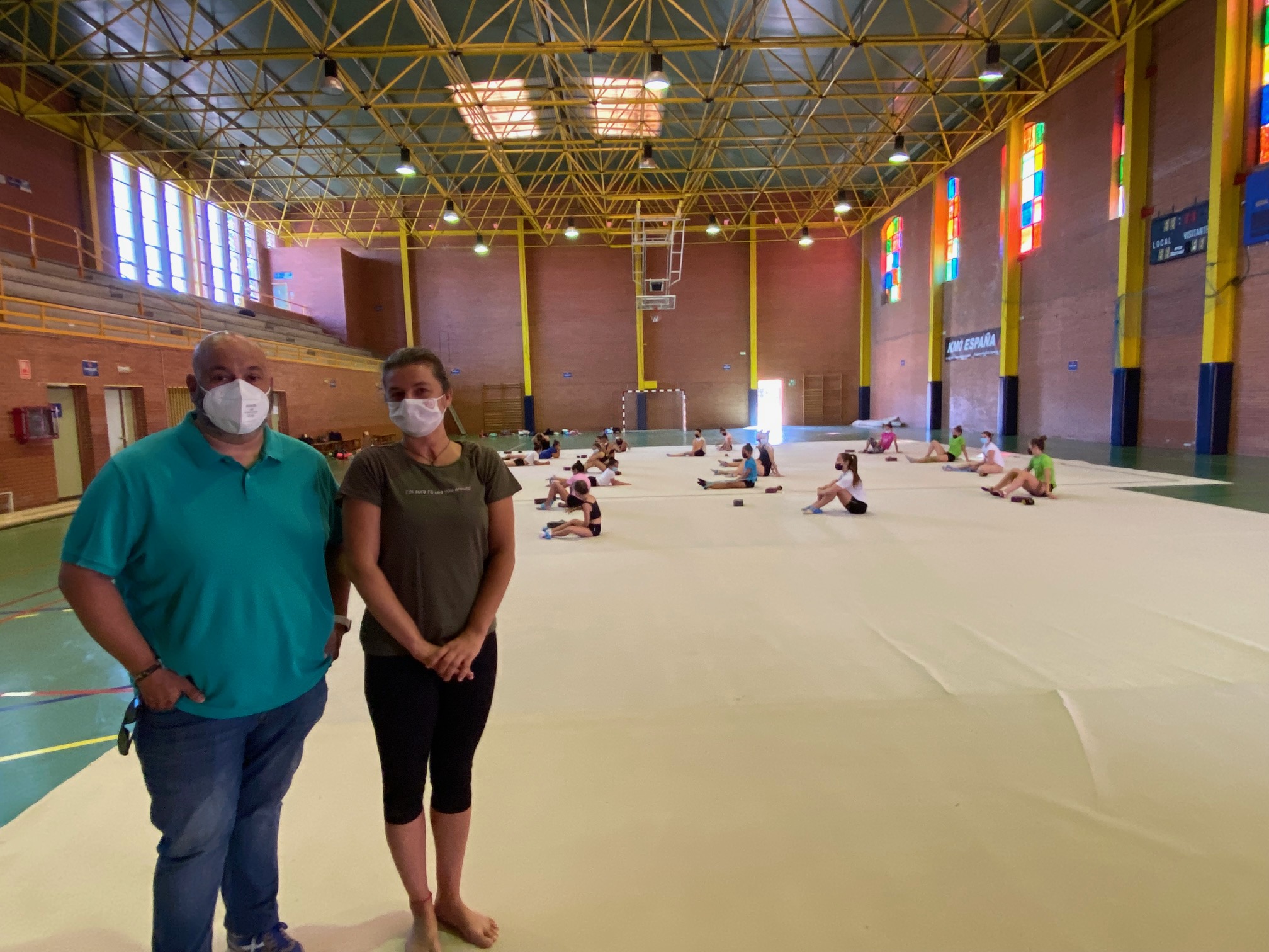 Comienza el campus de gimnasia rítmica por el que pasarán más de 70 deportistas