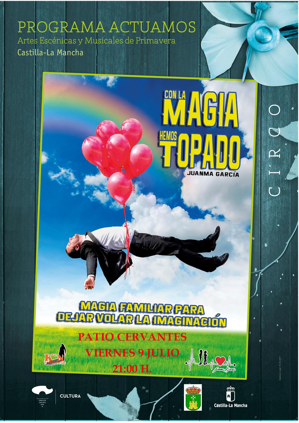 Con la magia hemos topado, en Patio Cervantes nuevo espacio cultural