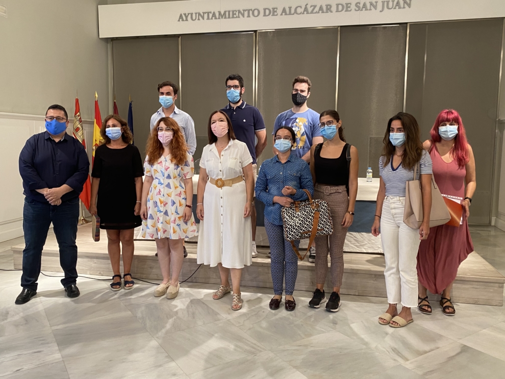 Firmados los convenios con las empresas del programa de Becas “Alcázar Joven. Transición a la Vida Activa”