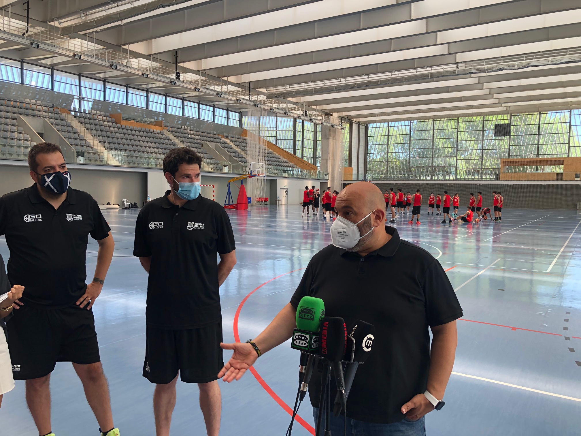 Inaugurado el I Campus Internacional de Baloncesto en Alcázar