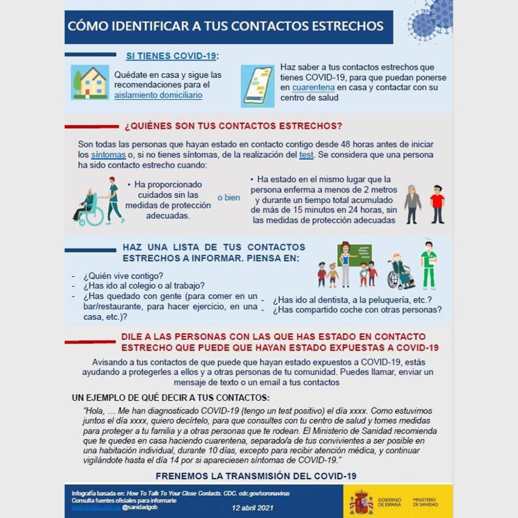 Recordatorio de precauciones COVID – Ayuntamiento de Seseña