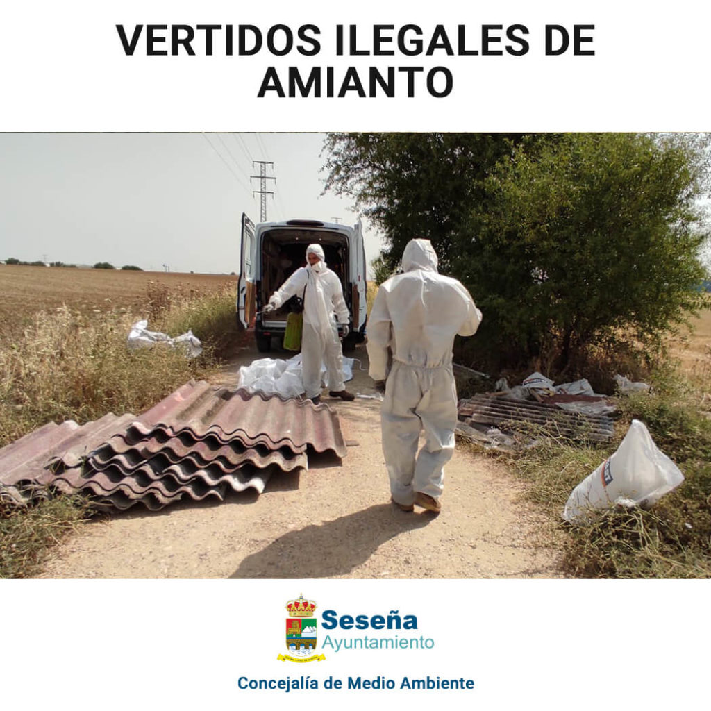 VERTIDOS ILEGALES DE AMIANTO – Ayuntamiento de Seseña