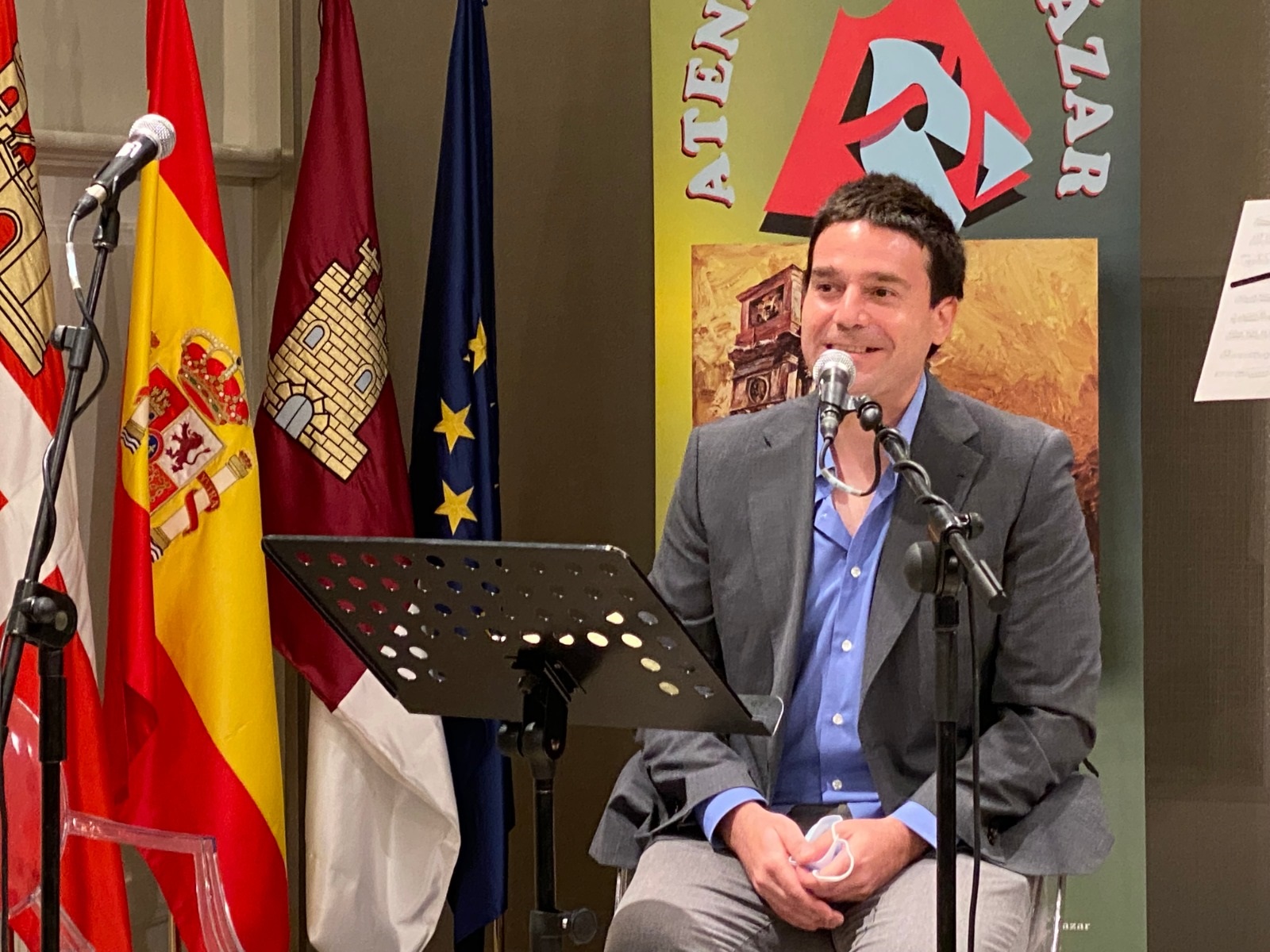 Aarón García Peña protagoniza la Noche de Poesía del Ateneo de Alcázar