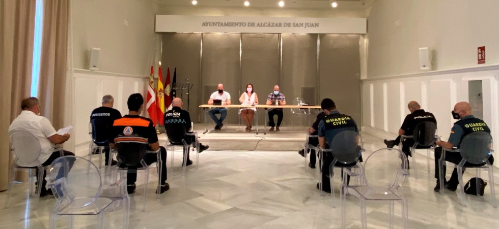 Celebrada la Junta Local de Seguridad para coordinar el dispositivo especial de la Feria y Fiestas en Alcázar