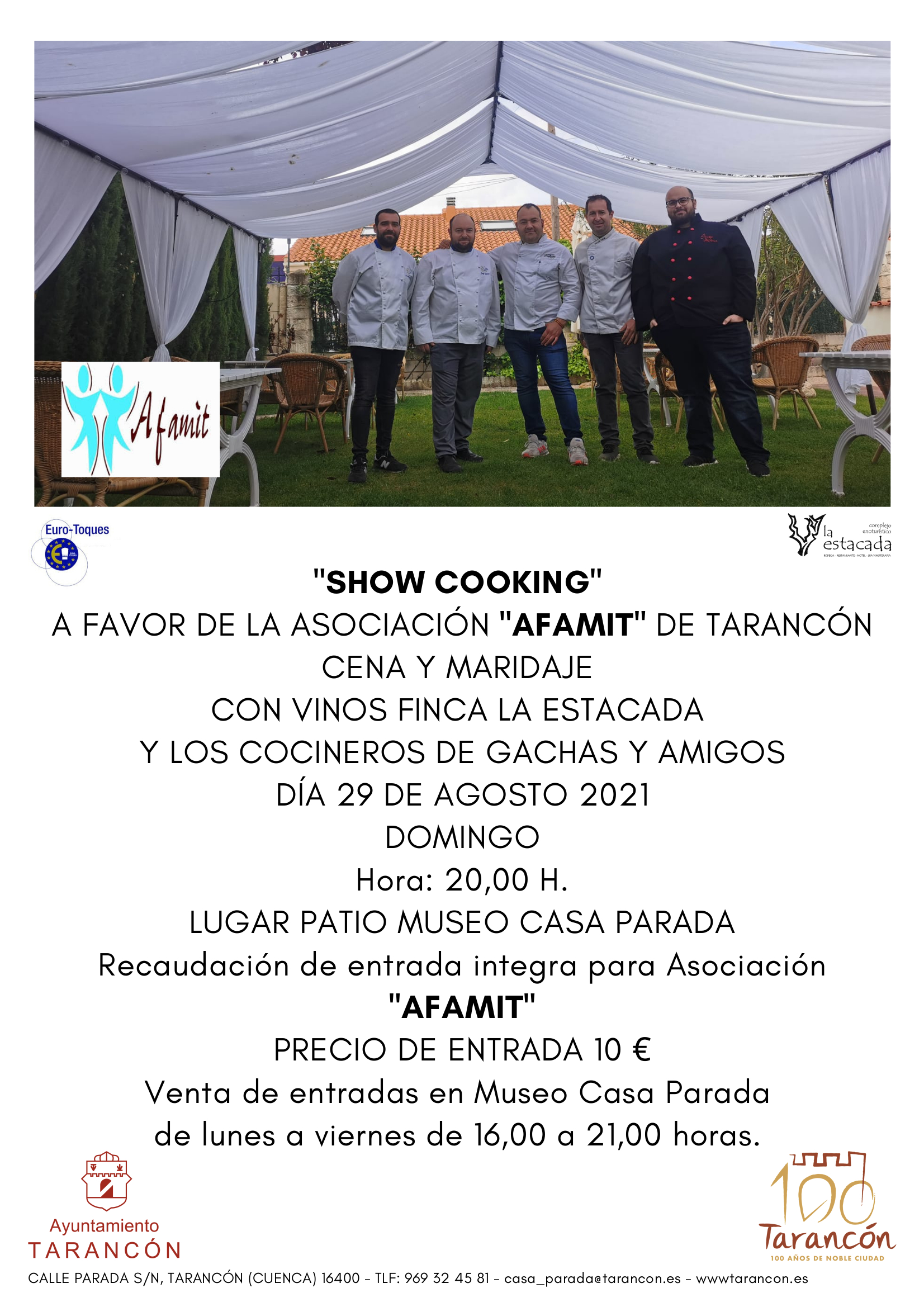 Show cooking - Web oficial del Ayuntamiento de Tarancón