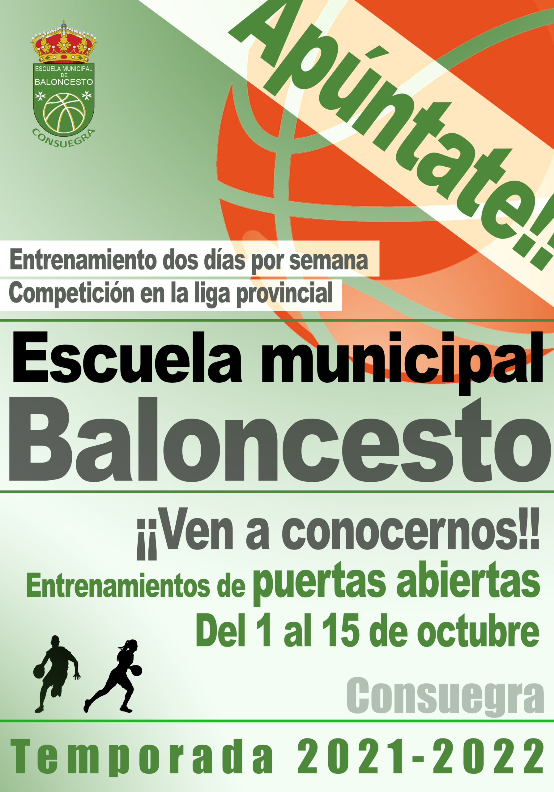 Campaña de captación Escuela Municipal de Baloncesto