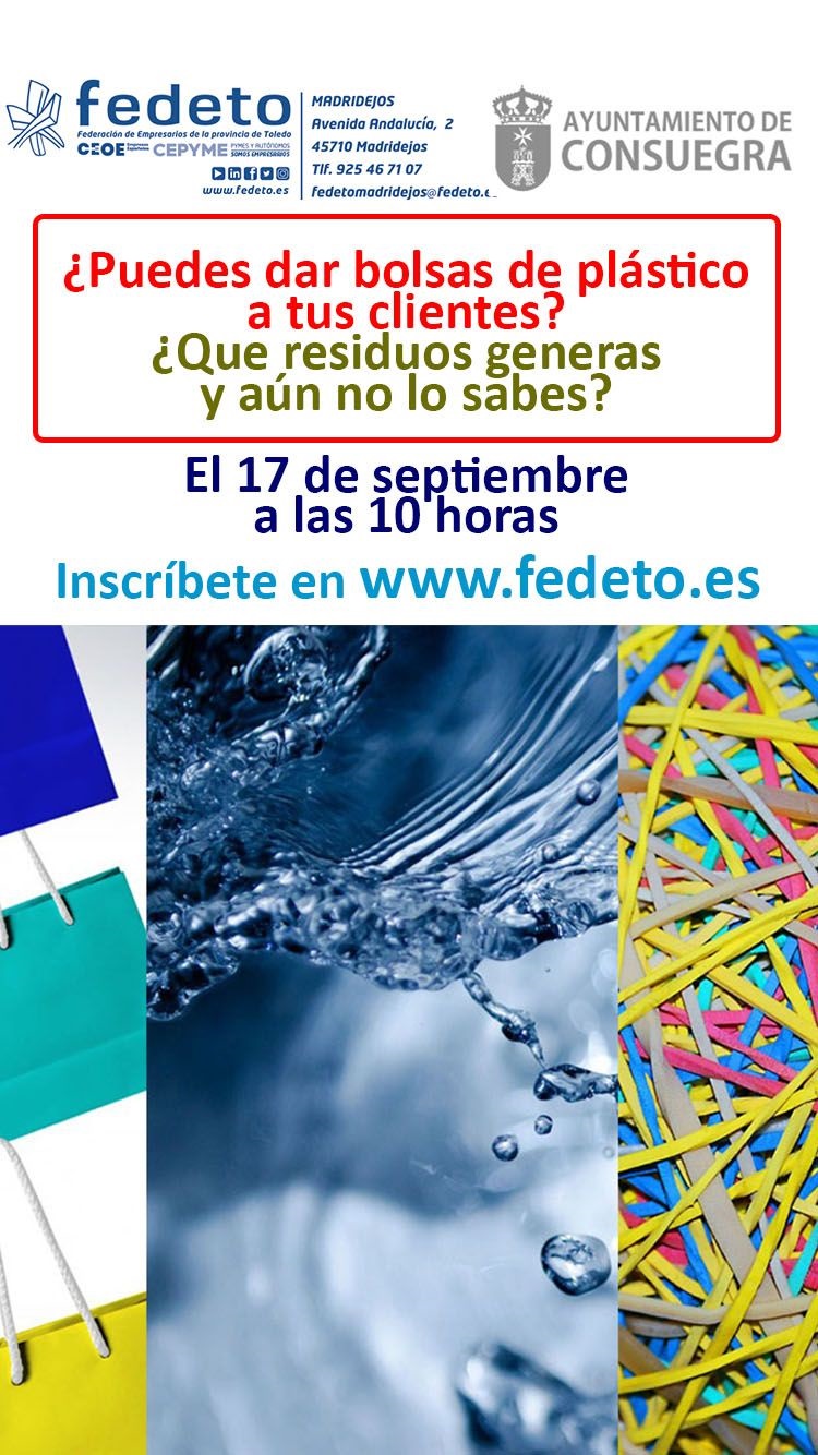 FEDETO: Como gestionar los residuos en Consuegra. 17 Septiembre