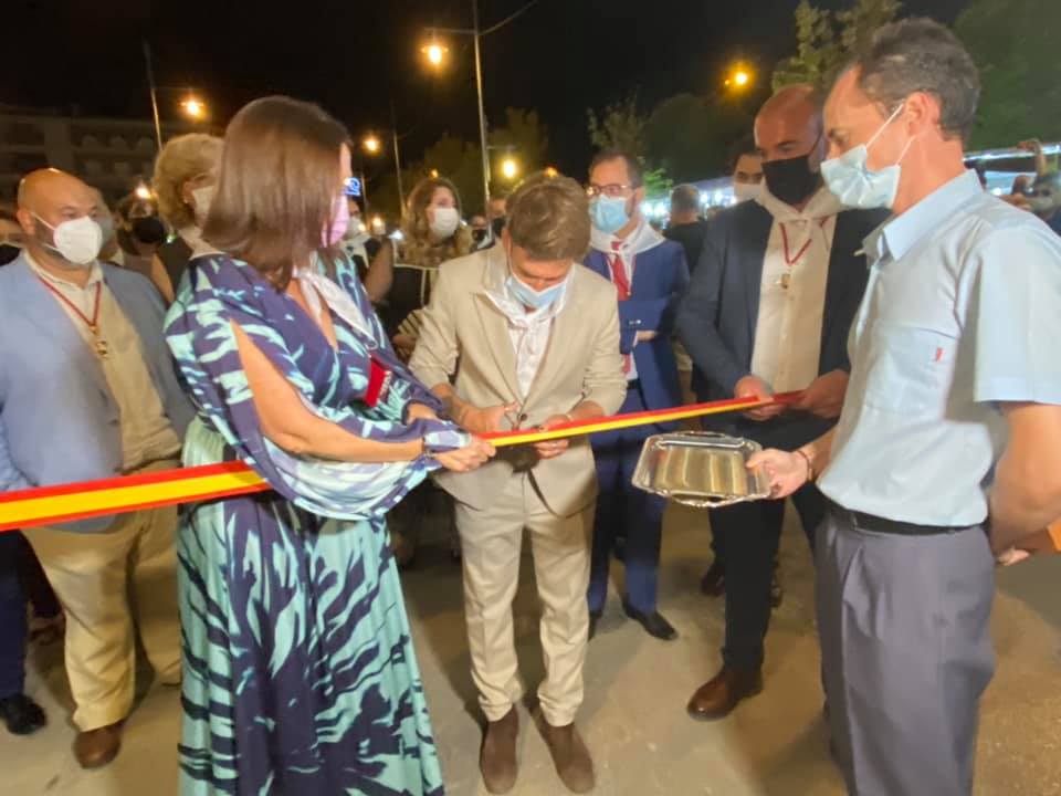 La Feria de Alcázar comienza con el pregón de Dani Fernández