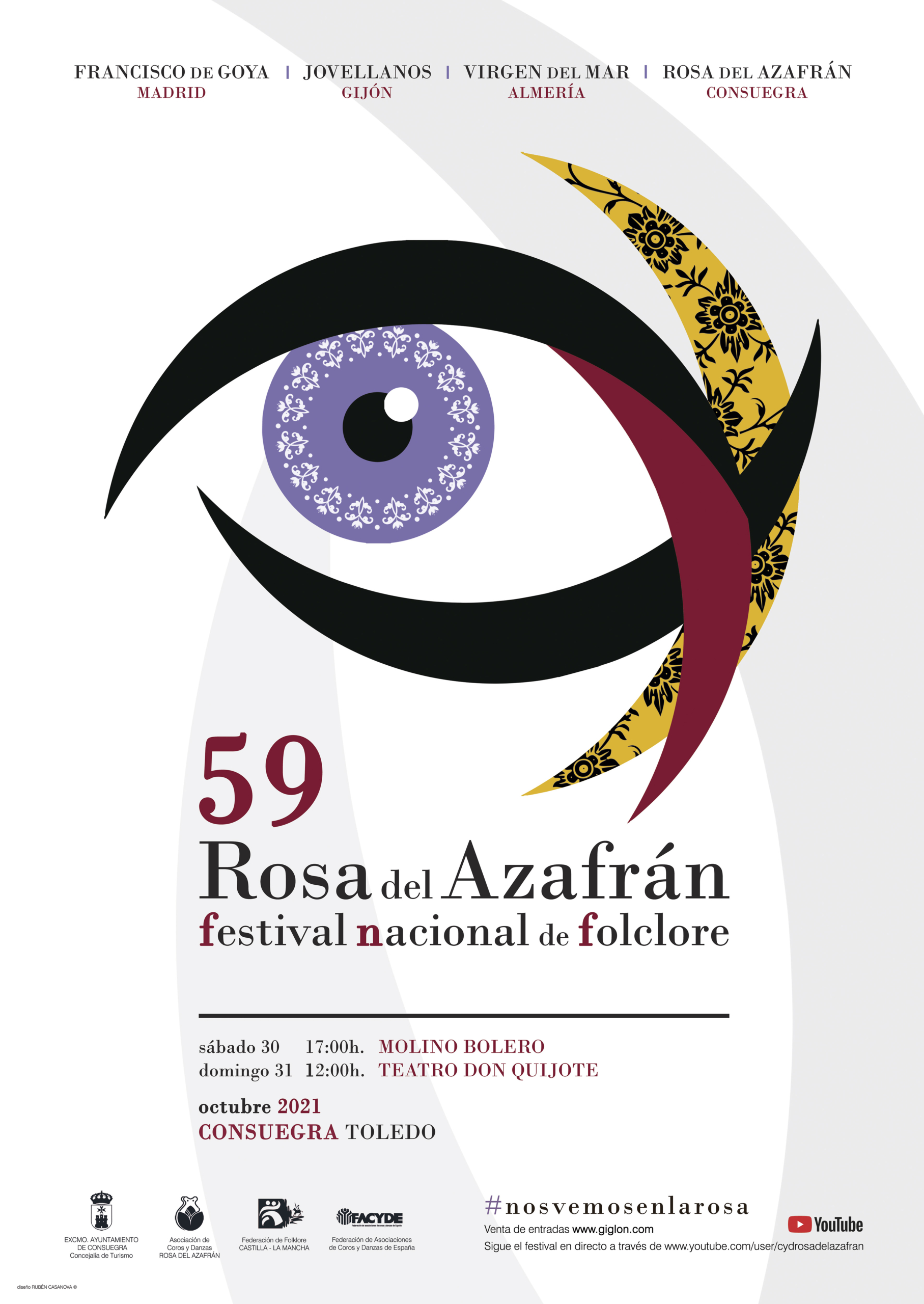 59 Festival Nacional de Folclore Rosa del Azafrán 2021