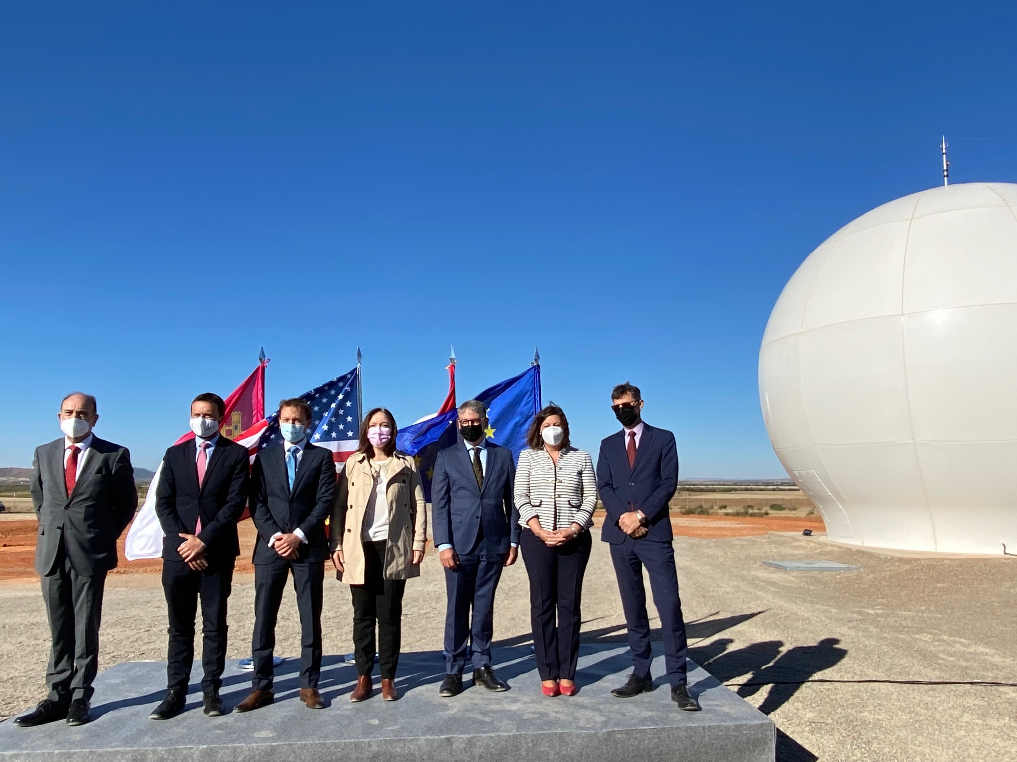 Alcázar inaugura un telepuerto, una instalación de alta tecnología de comunicaciones