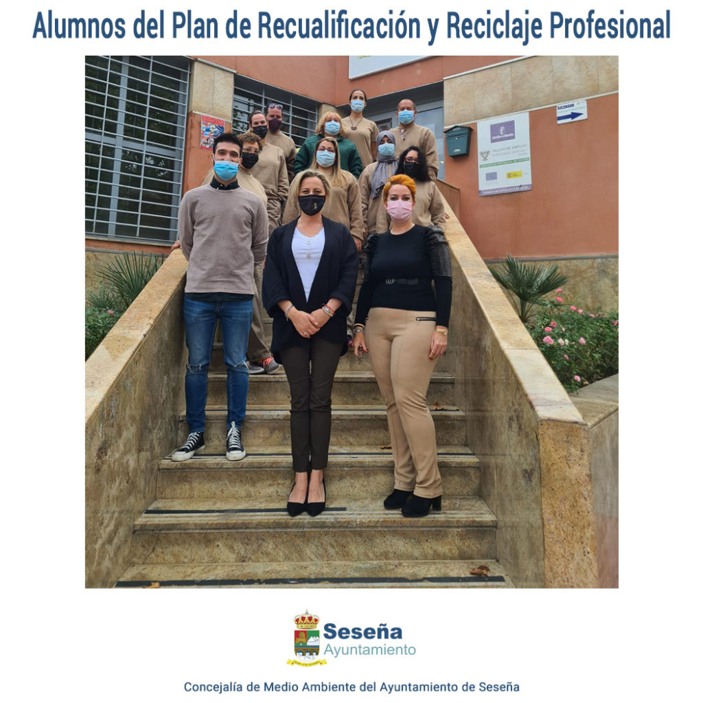 Alumnos del Plan de Recualificación y Reciclaje Profesional – Ayuntamiento de Seseña
