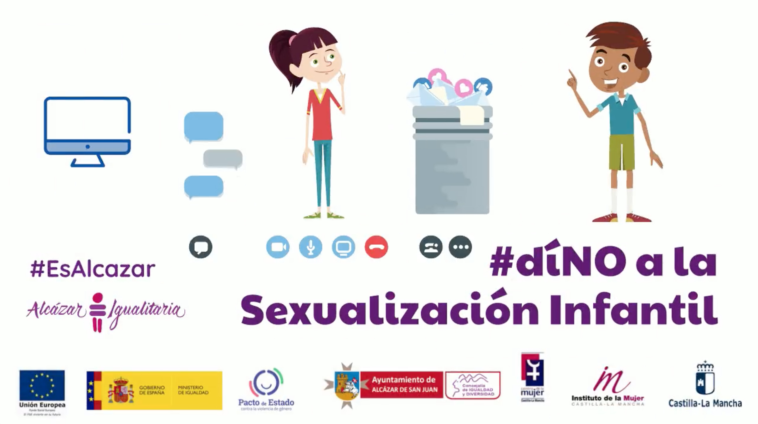 “Di no a la sexualización Infantil» en el Día Internacional de la Niña el 11 de octubre