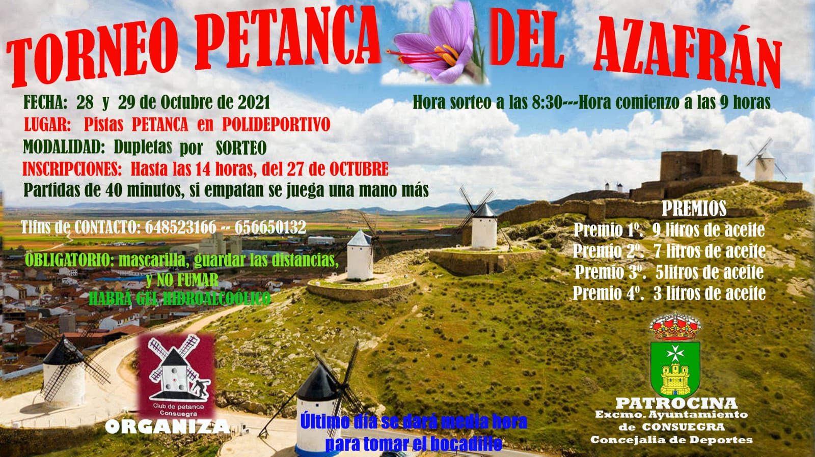 Trofeo de Petanca Rosa del Azafrán 2021