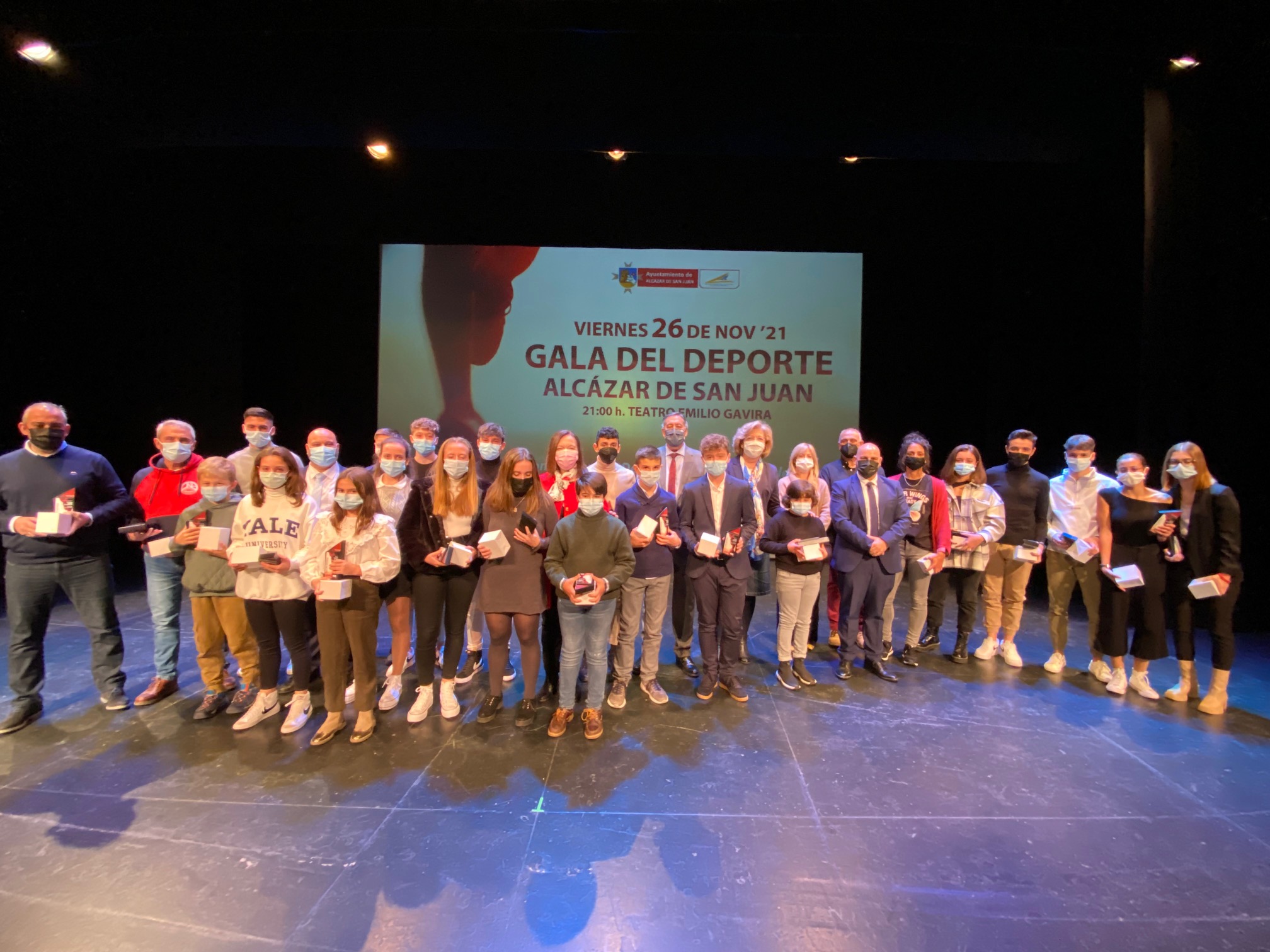 Alcázar recupera la Gala del Deporte con 38 reconocimientos al éxito e implicación con el deporte