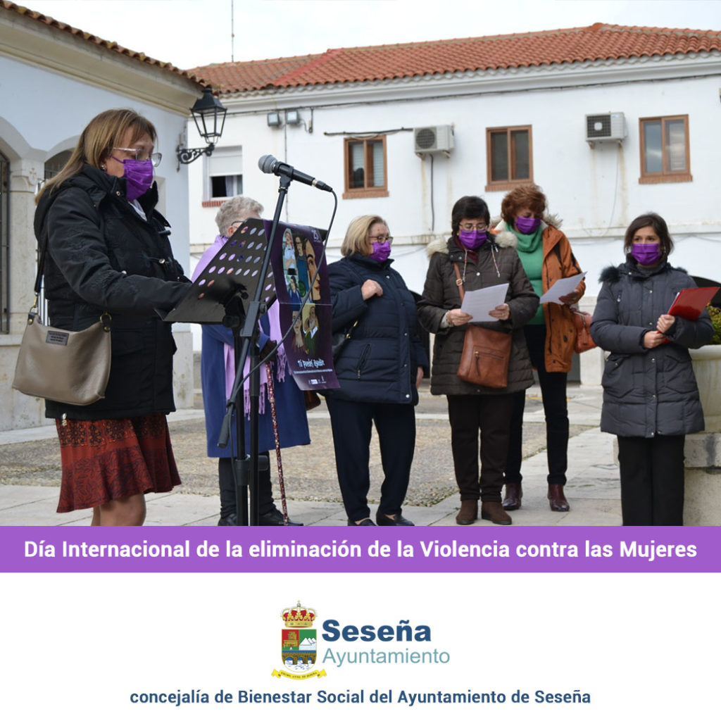 DÍA INTERNACIONAL CONTRA LA VIOLENCIA DE GÉNERO – Ayuntamiento de Seseña