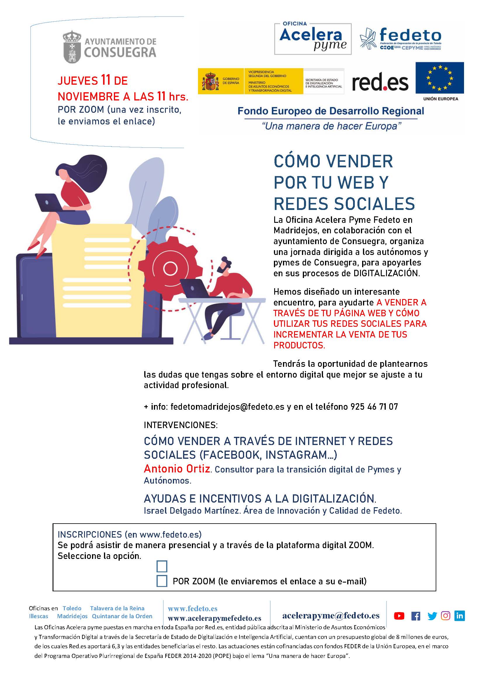 FEDETO: Como vender por web y redes sociales