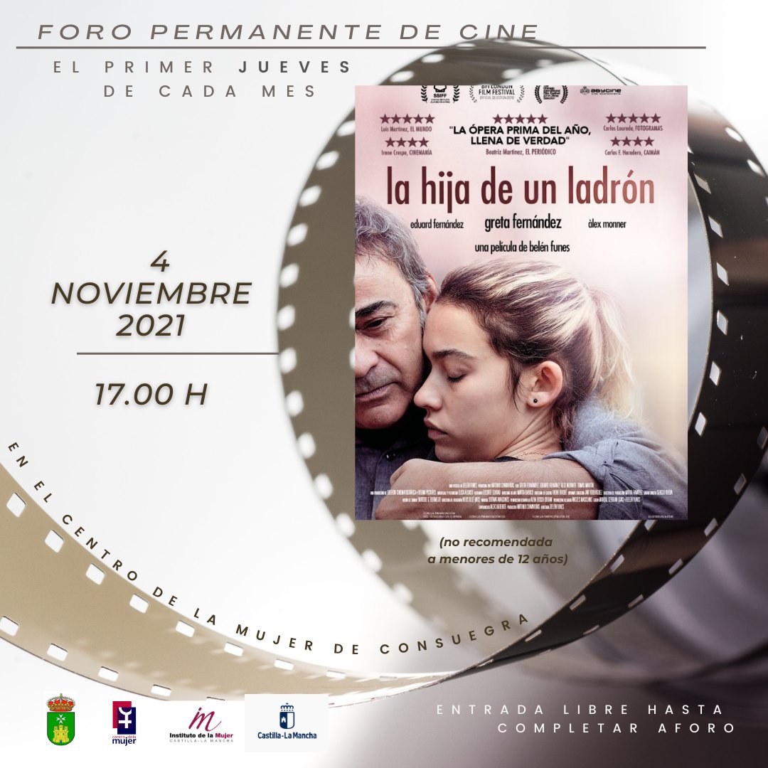 Foro de cine Centro de la Mujer: La hija de un ladrón