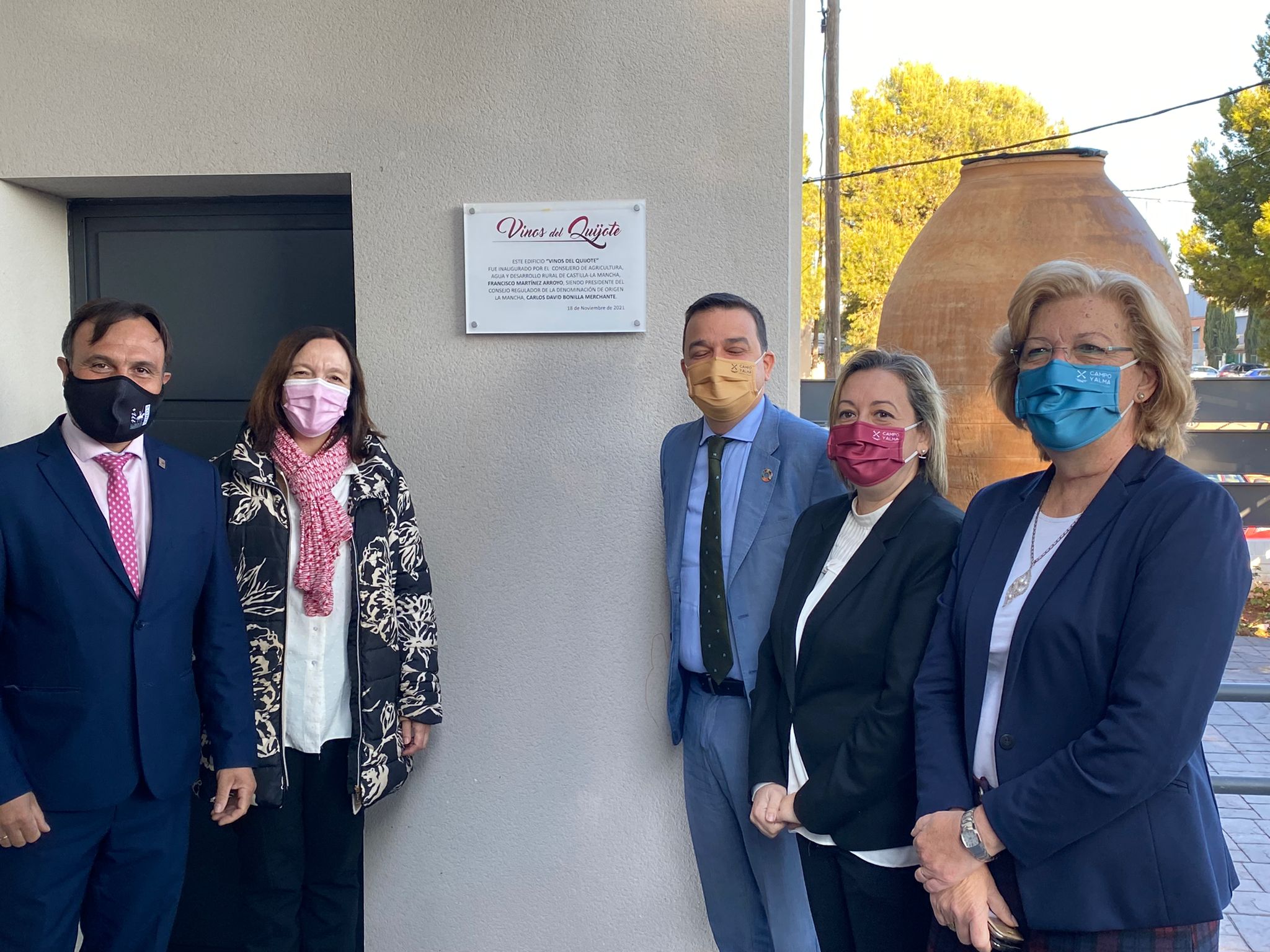 Inauguradas las nuevas instalaciones de la D.O. La Mancha
