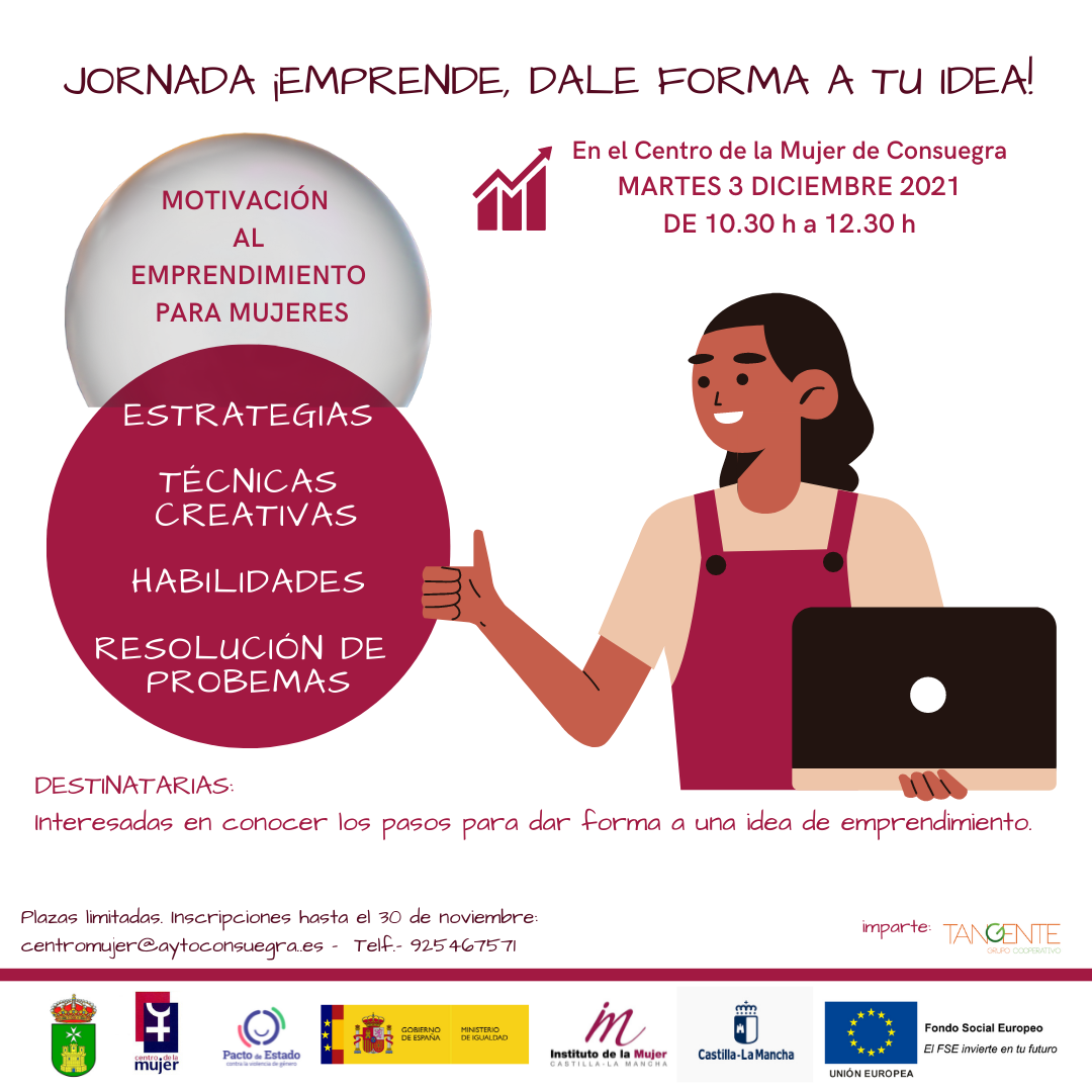 Jornada «¡Emprende, dale forma a tu idea!»