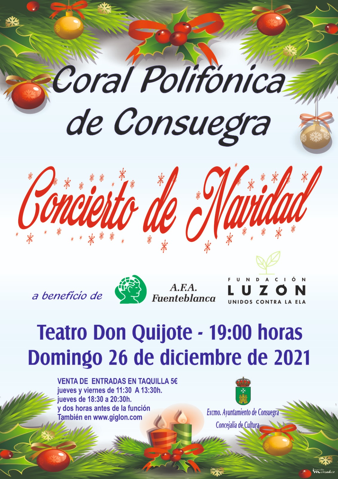 Concierto de Navidad Coral Polifónica de Consuegra