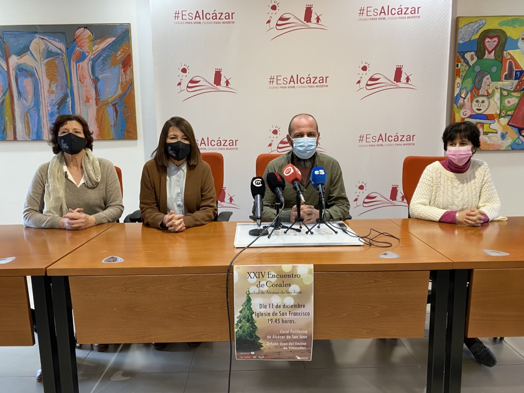 Encuentro de Corales y Villancicos Solidarios, próximas actuaciones de la Coral Polifónica de Alcázar