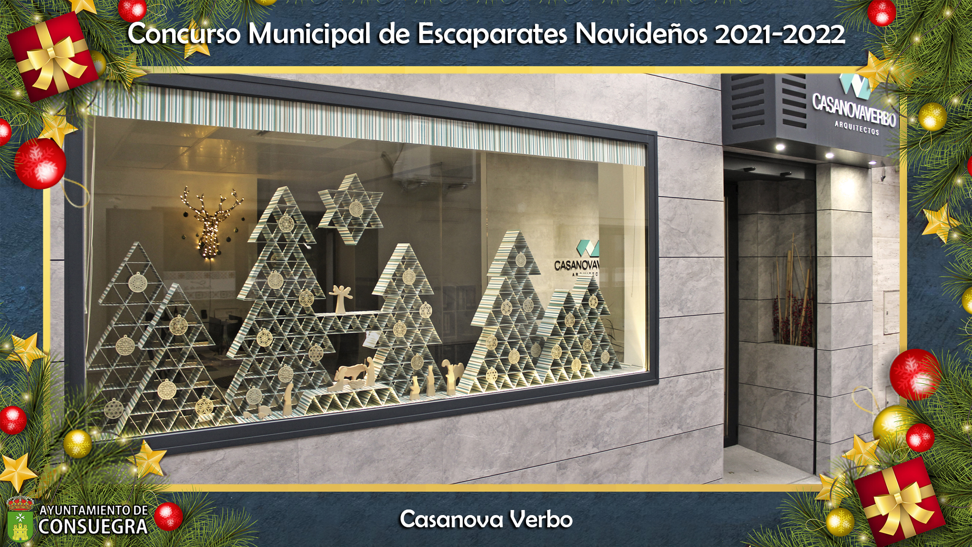 Fallo del Concurso Municipal de Escaparates Navideños 2021-2022