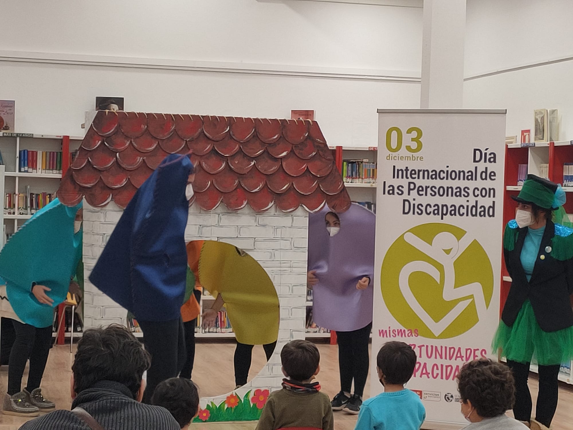“Por cuatro esquinitas de nada”, el cuentacuentos de la Semana de la Discapacidad que fomenta la inclusión y la igualdad