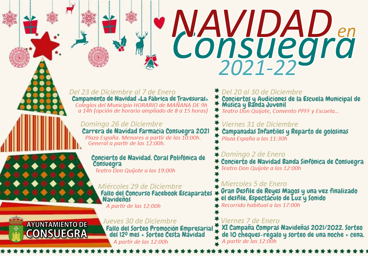Programación navideña Consuegra 2021/2022