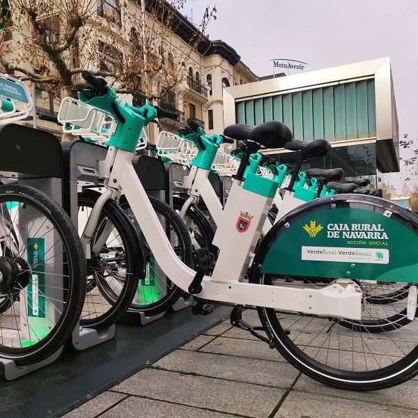 Ride On, la empresa que gestiona el sistema de bicicleta compartida en Pamplona, implementará nuevas tarifas en 2022 para ajustarse a las necesidades de todos los usuarios