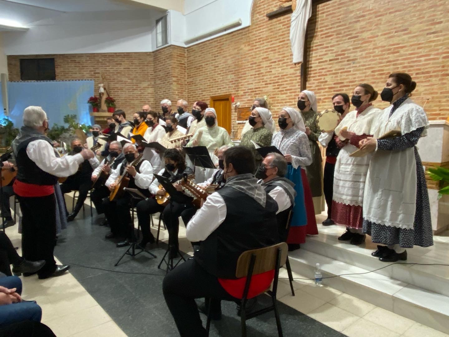 XXVII Muestra de Aguilanderos, canto a la Navidad en la Parroquia de San Juan