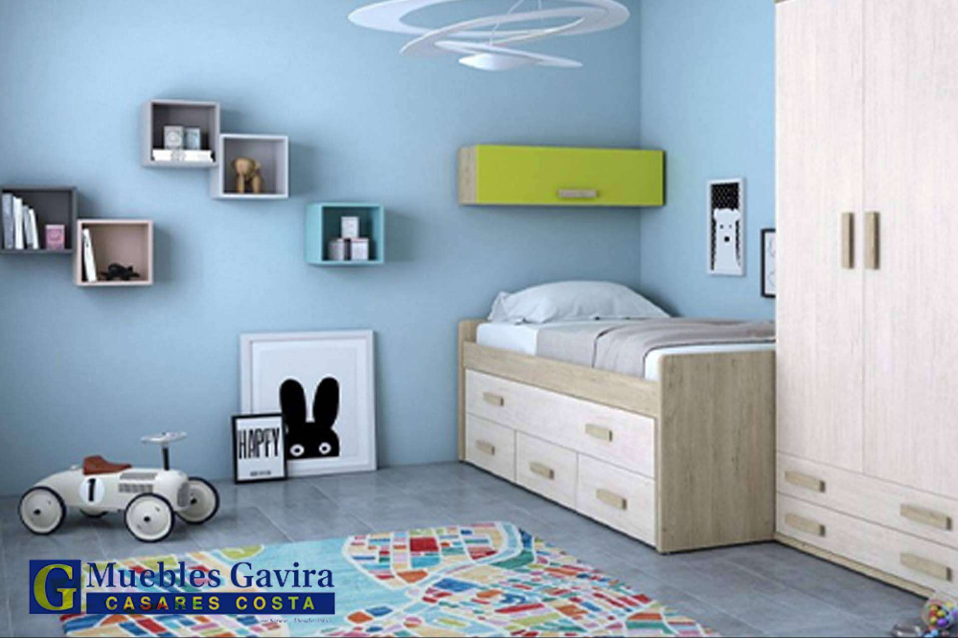 ¿Cuáles son las tendencias en composición de dormitorios juveniles modernos?, las recomendaciones de Muebles Gavira