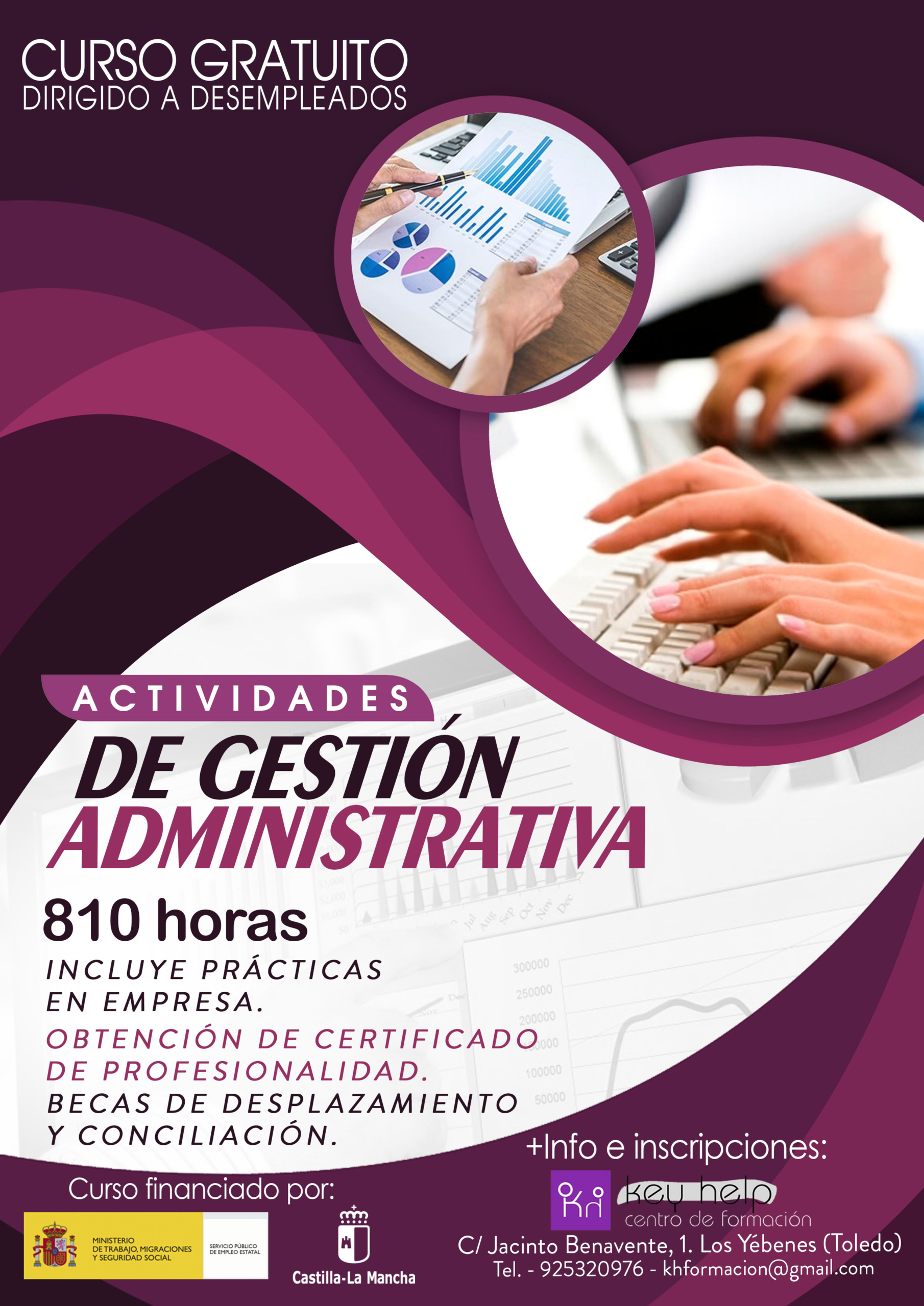 Curso «Actividades administrativas» KH Formación.