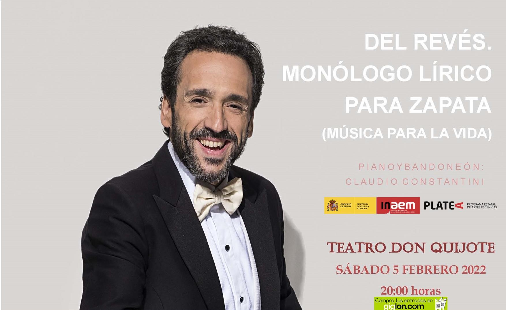 Del Revés. Monólogo lírico para Zapata. Música para la vida