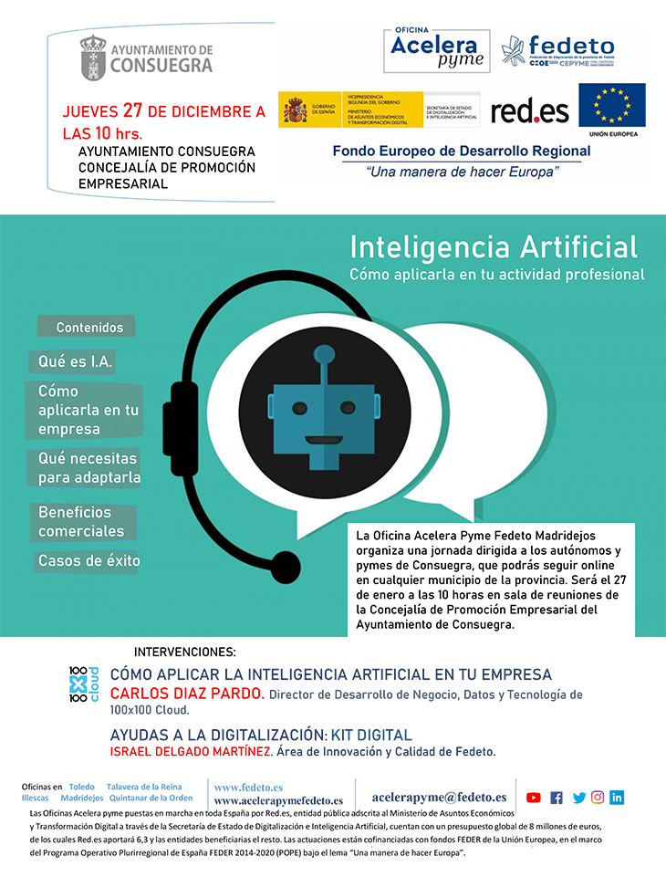 FEDETO: ¿Cómo adaptar la inteligencia artificial a tu empresa?