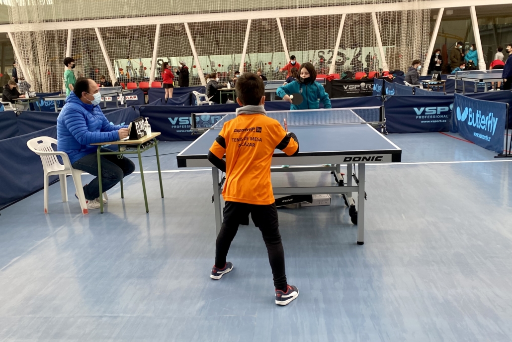Celebrada en Alcázar la segunda fase zonal del Campeonato Provincial en Edad Escolar de Tenis de Mesa
