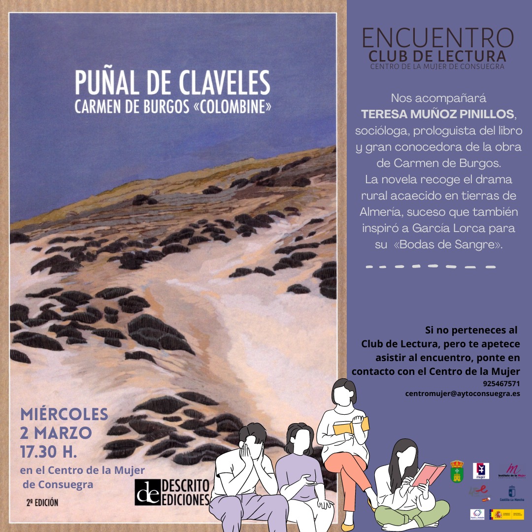 Club de Lectura Centro de la Mujer: Encuentro con Teresa Muñoz Pinillos