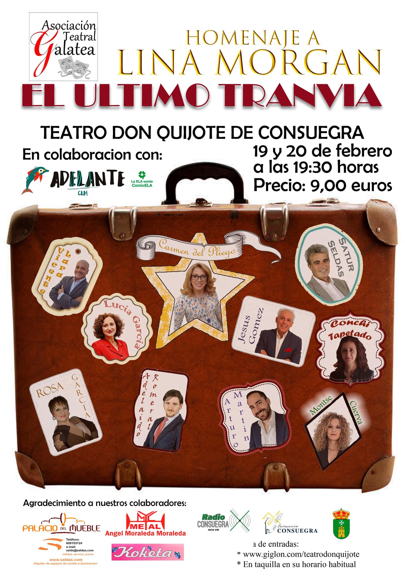 Homenaje a Lina Morgan «El último tranvia»