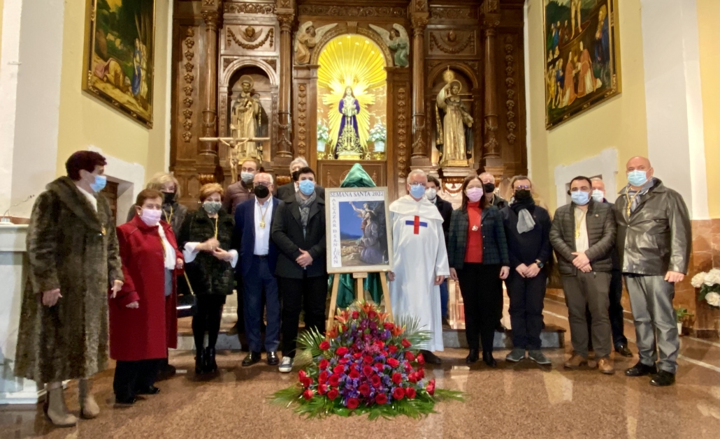 Jesús Orando en el Huerto, imagen del cartel de Semana Santa 2022