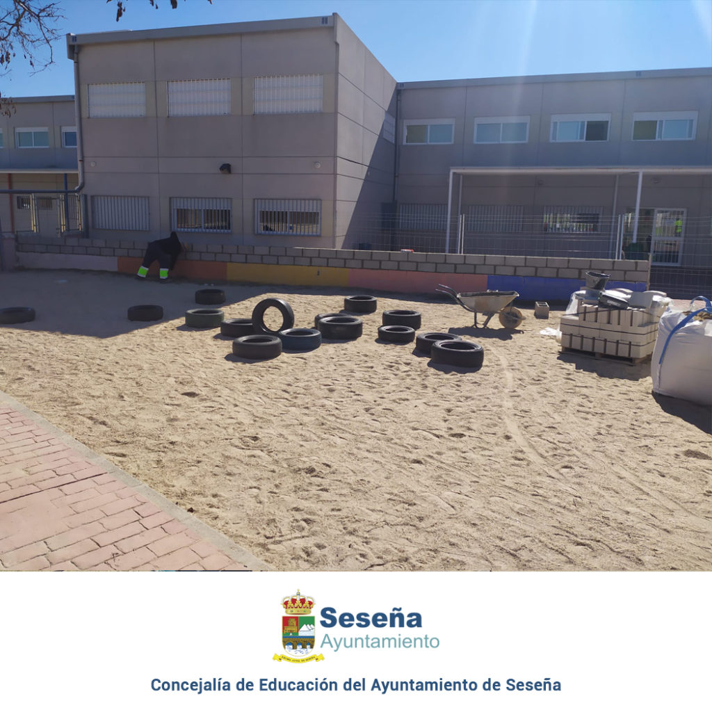 MEJORA Y ACONDICIONAMIENTO DE ESPACIOS EXTERIORES DEL CEIP GLORIA FUERTES – Ayuntamiento de Seseña
