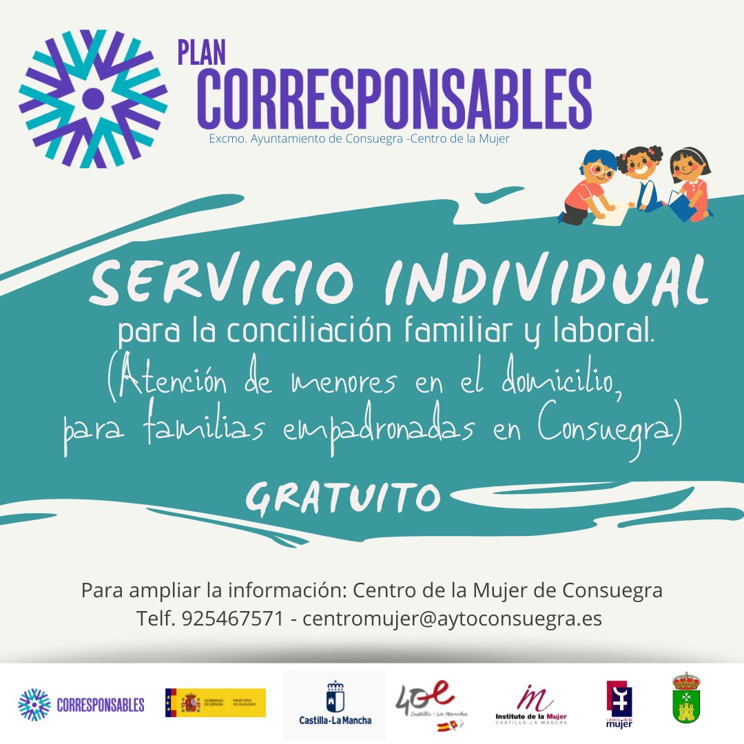 Plan Corresponsables. Servicio individual para la conciliación familiar y laboral