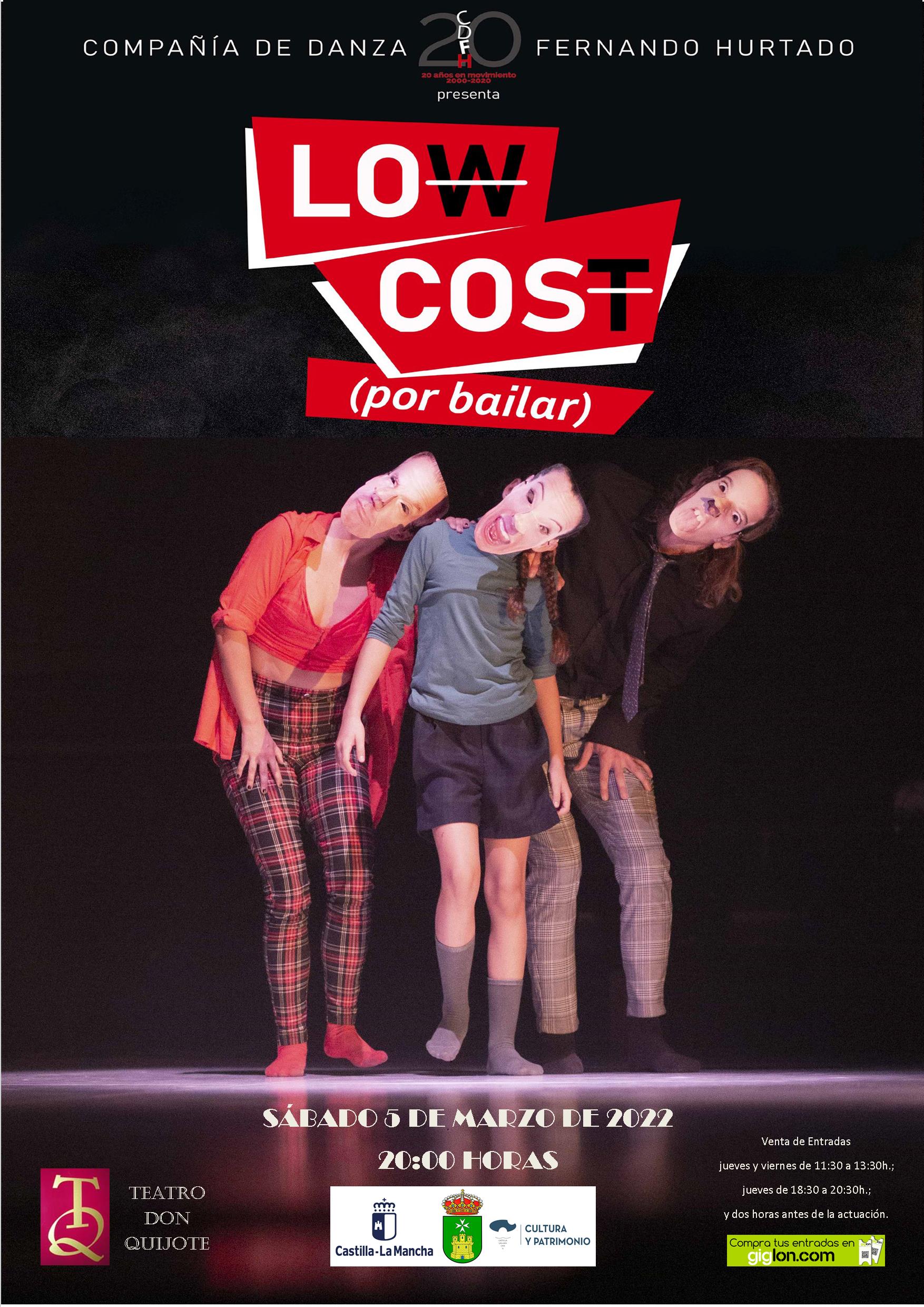 La Compañia de Danza Fernando Hurtado presenta Low Cost (por bailar)