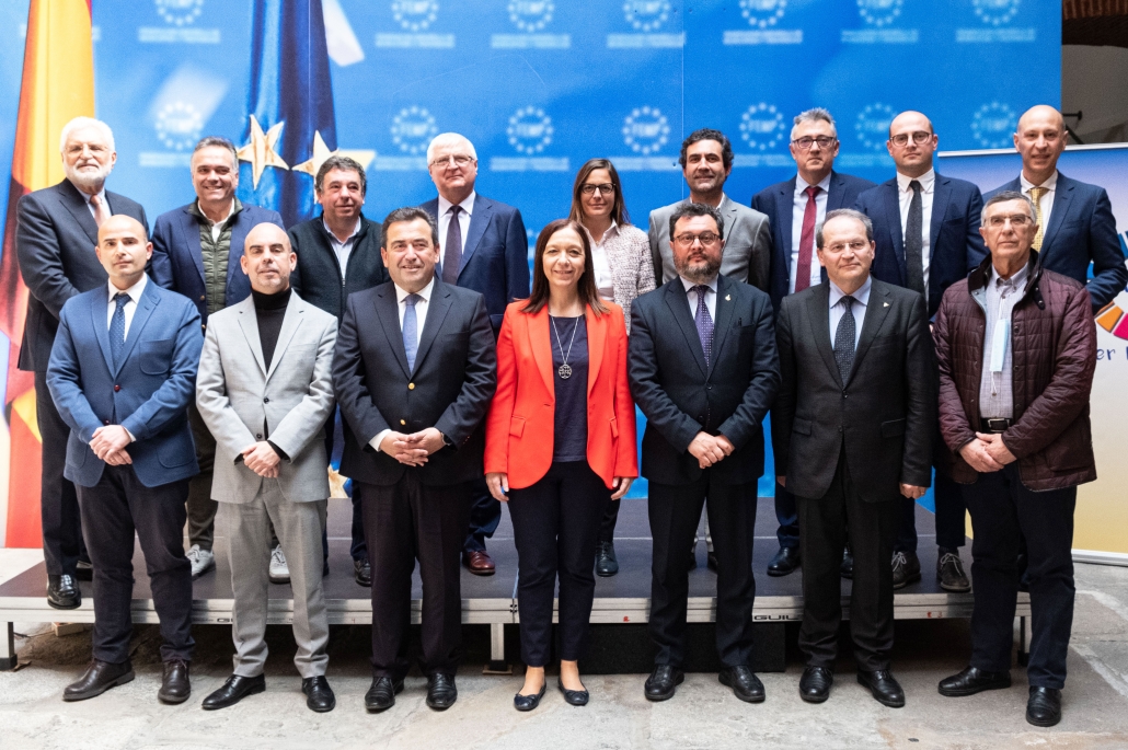 La alcaldesa, como presidenta de la Asociación Española de ciudades del Vino, volverá a ostentar la presidencia de la Red Europea de Ciudades del Vino