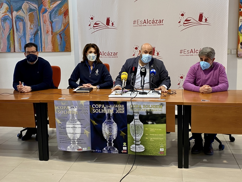 La prestigiosa Copa Solheim, en Alcázar de San Juan del 6 al 8 de marzo