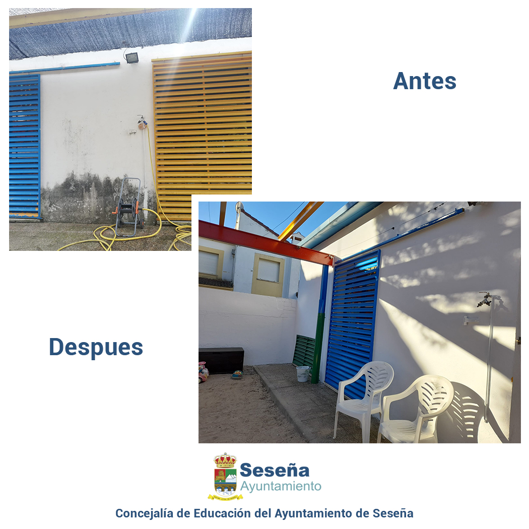 MEJORAS EN EL EXTERIOR DE LA LUDOTECA